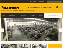Tablet Screenshot of barsso.com